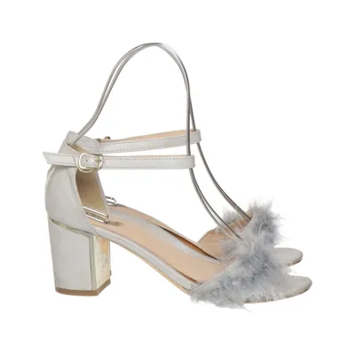 High heel sandals (Gray) from Vivian