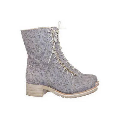 Laced boots (Purple, Multicolored) from Brako
