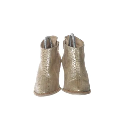 Bottes à talons (Beige, Or) de Zinda thumbnail 2