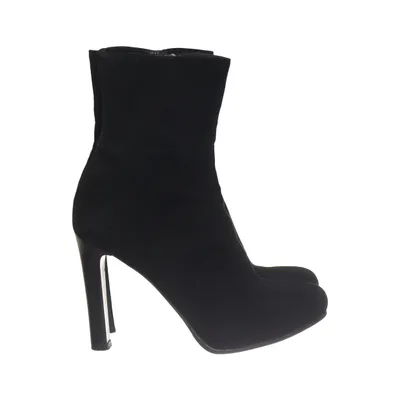 Heeled boots (Black) from A Pair