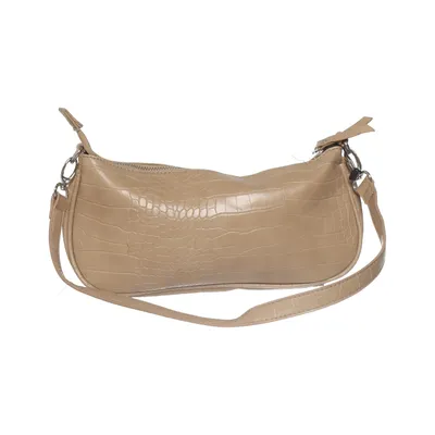 Handbag (Beige) from My Accessories Cotton, Polyester