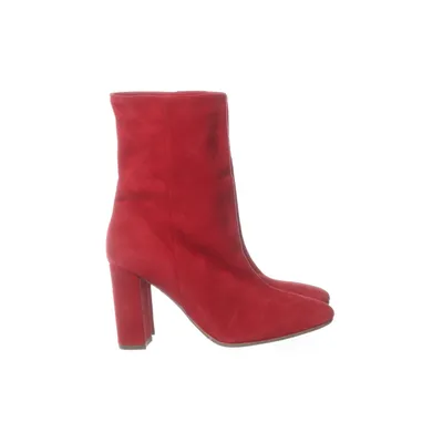 Heeled boots (Red) from Billi Bi Faux suede