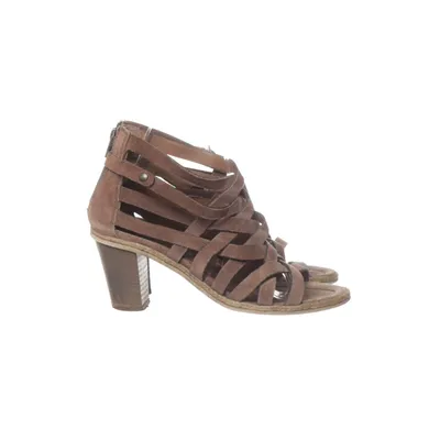 High heel sandals (Brown) from Van Dalen