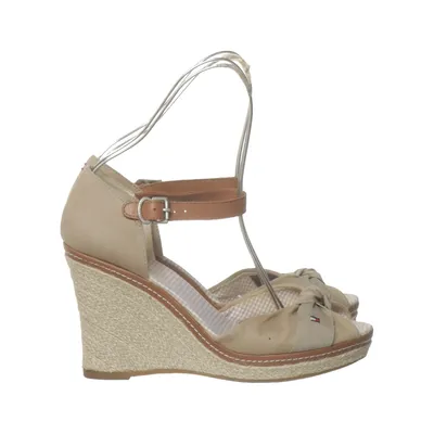 Kilehælssko (Beige) fra Tommy Hilfiger
