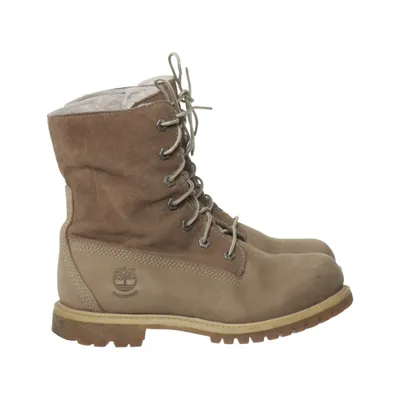 Snørestøvler (Authentics Waterproof Roll-Top Boot) fra Timberland Læder, Ruskind