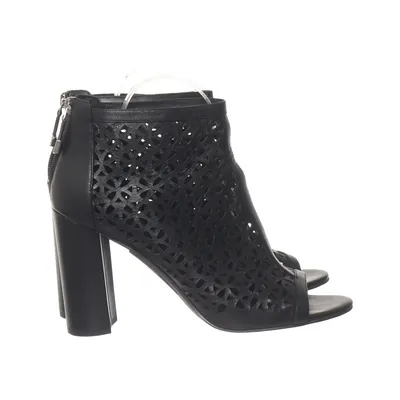 Heeled boots (Black) from What For
