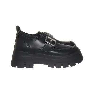 Gespschoenen (Zwart) van Buffalo Polyurethaan
