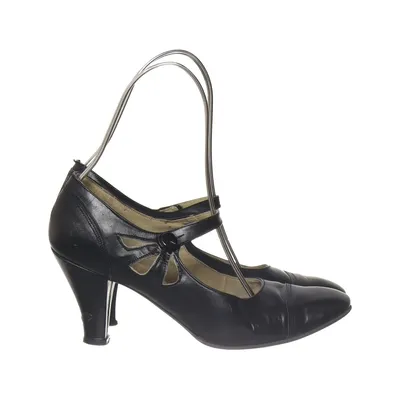 High heels (Black) from Sofina Leather