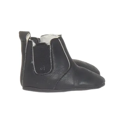 Baby slofjes (Zwart) van Loafs By Sweden Leer, Wol