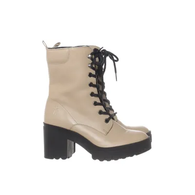 Kängor (Lace-up Ankle Boots TIEL642FLY BEIGE) från Fly London