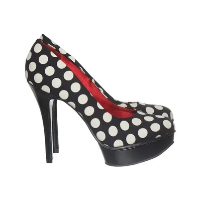 Pumps (Svart, Vit) från Catwalk