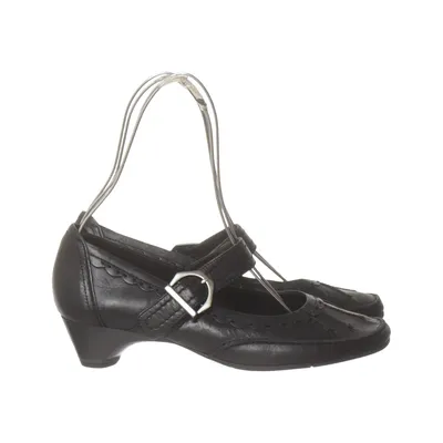 High heels (Black) from Caprice Leather