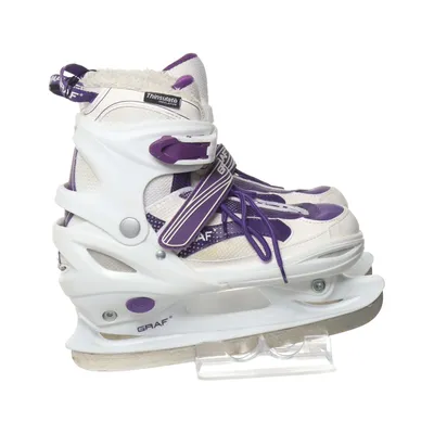 Patins à glace (Blanc, Violet) de Graf