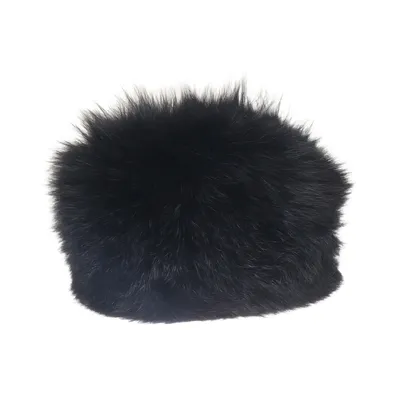 Pelzmütze (Schwarz)