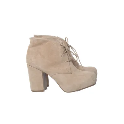 Bottes à talons (Beige) de Roots