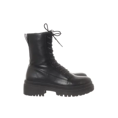 Laced boots (Black) from About You