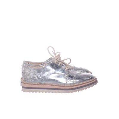 Derbyskor (Silverfärgad) från Zara Kids Skinnimitation