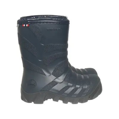 Bottes en caoutchouc (Bleu) de Viking Cuir, Laine