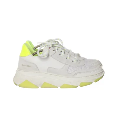Sneakers (Gray, Yellow) from BLK DNM
