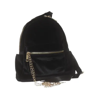 Backpack (Black) from Qupid Cotton, Polyester