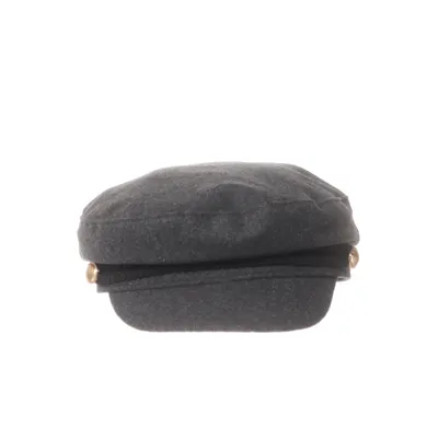 Schipperspet (Grijs) van Zara Accessories Polyester, Wol