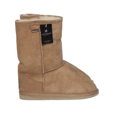 Stiefel (Beige) von Shepherd Leder, Wolle
