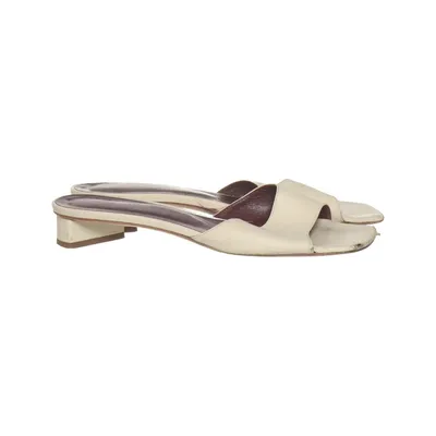 Mules (Beige) de STAUD Cuir
