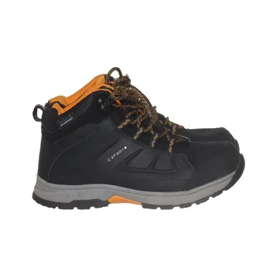 Hoge wandelschoenen (Zwart, Oranje) van Icepeak Leer