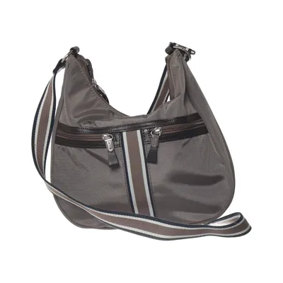 Skuldertaske (Brun) fra Tommy Hilfiger Læder, Polyamid, Polyester