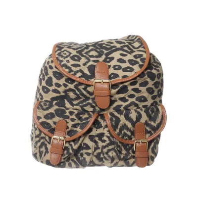 Backpack (Beige) from ICA Cotton, Polyester
