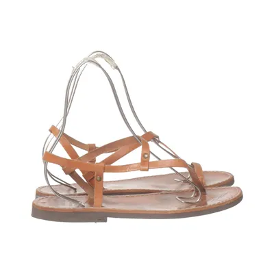 Sandalen (Bruin) van Heléns Leer