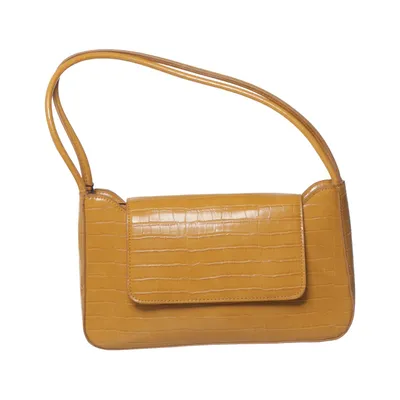 Håndtaske (Brun) fra Mango Polyester, Polyurethan