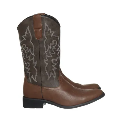 Bottes de cow-boy (Marron) Cuir