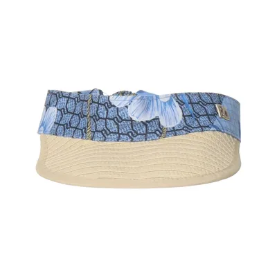 Zonneklep (Blauw, Beige) van River Island