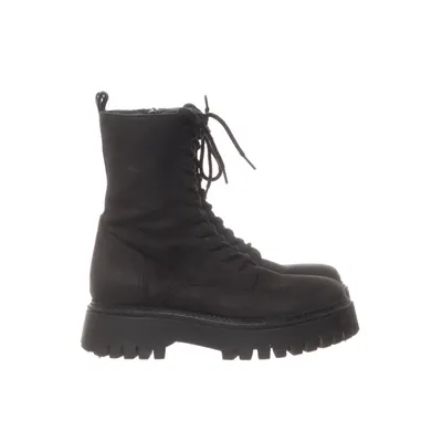 Laced boots (Black) from Oxmox Leather