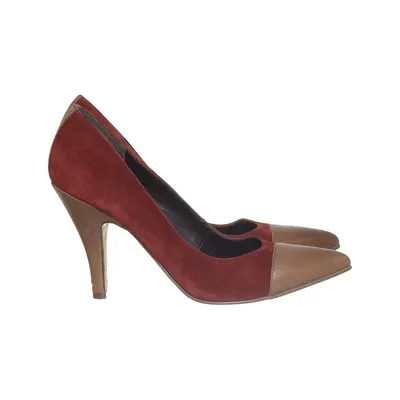 Escarpins (Rouge, Marron) de Scorett