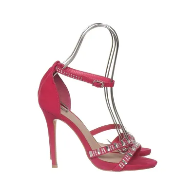 High heel sandals (Pink) from Belle Women