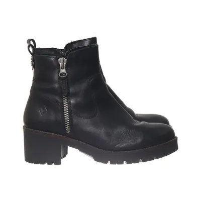 Heeled boots (Black) from FACE