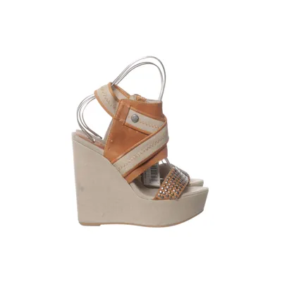 Kilehælssko (Beige, Brun) fra Diesel