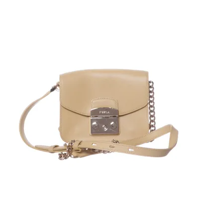 Axelremsväska (Gul) från Furla Skinnimitation