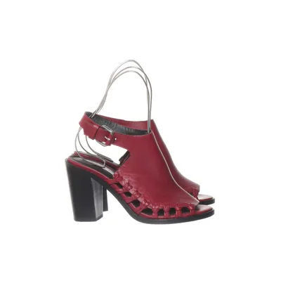 Sandales à talons hauts (Rouge) de & Other Stories Cuir