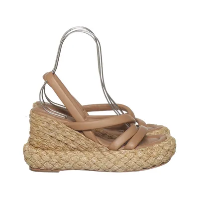 Wedges (Beige) from Paloma Barceló Leather