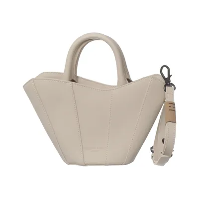 Axelremsväska (Beige) från Gaston Luga Polyuretan, Återvunnen polyester