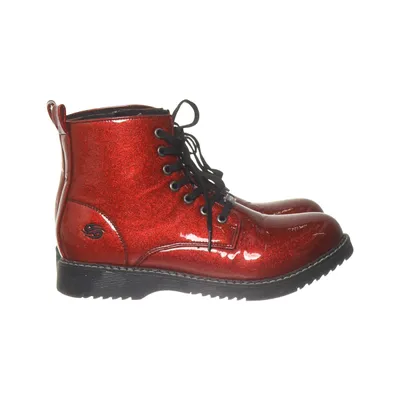 Laced boots (Red) from Dockers by Gerli