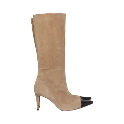 Støvler (Beige, Sort) fra Custommade Læder