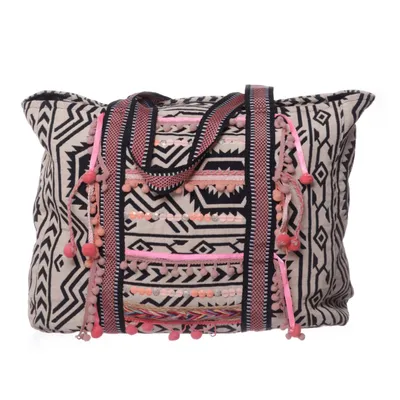 Weekendbag (Beige, Rosa, Svart) från Ystrdy Bomull, Polyester