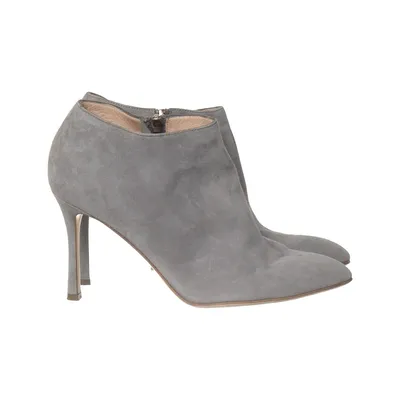 Bottes à talons (Gris) de Sergio Rossi Cuir