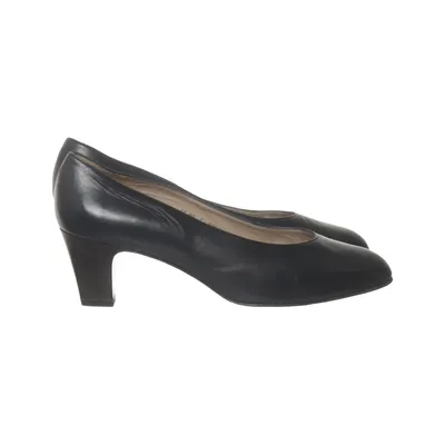 Pumps (Svart) från Cuir Veritable Skinn