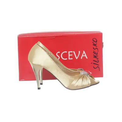 High heels (Gold) from Krasceva
