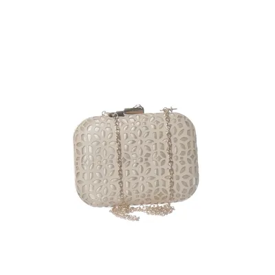 Clutchtaske (Beige) fra Bijou Brigitte Polyester, Polyurethan